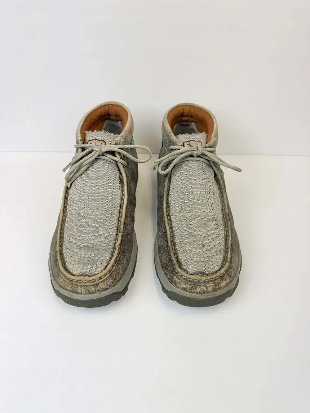 Twisted X Men's MXC0005 CellStretch Chukka Driving Moccasin Grey/Light Grey